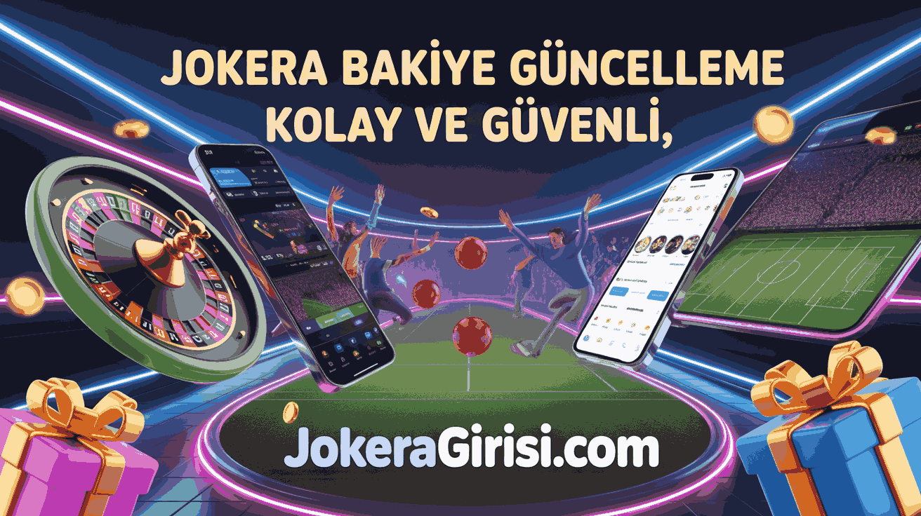 Jokera Bakiye Güncelleme Kolay ve Güvenli