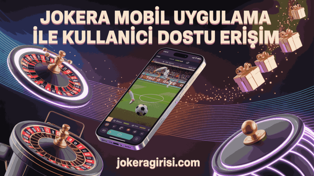 jokera mobil uygulama ile kullanici dostu erisim