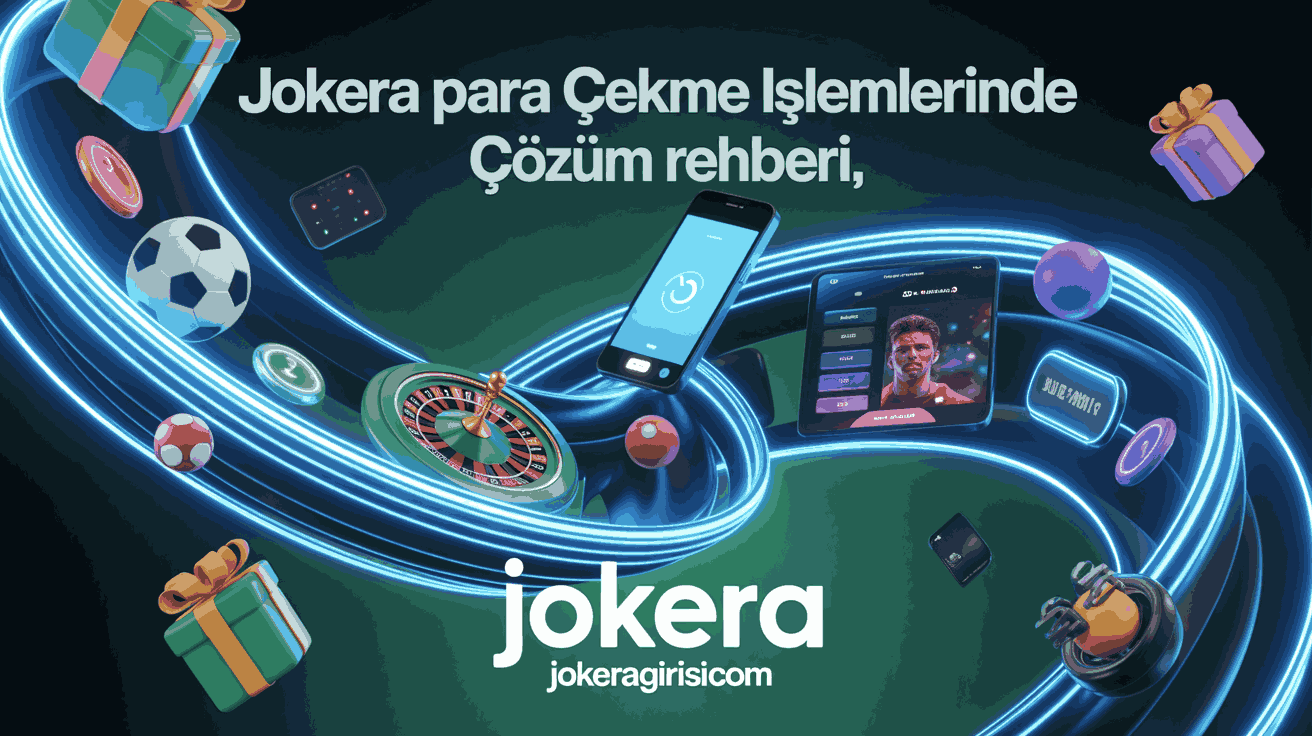 Jokera Para Çekme İşlemlerinde Çözüm Rehberi
