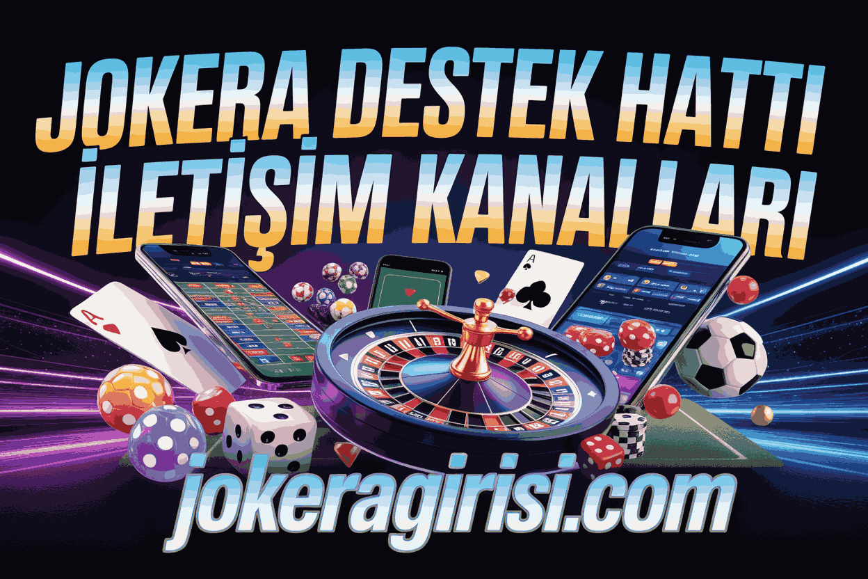 Jokera Destek Hattı İletişim Kanalları