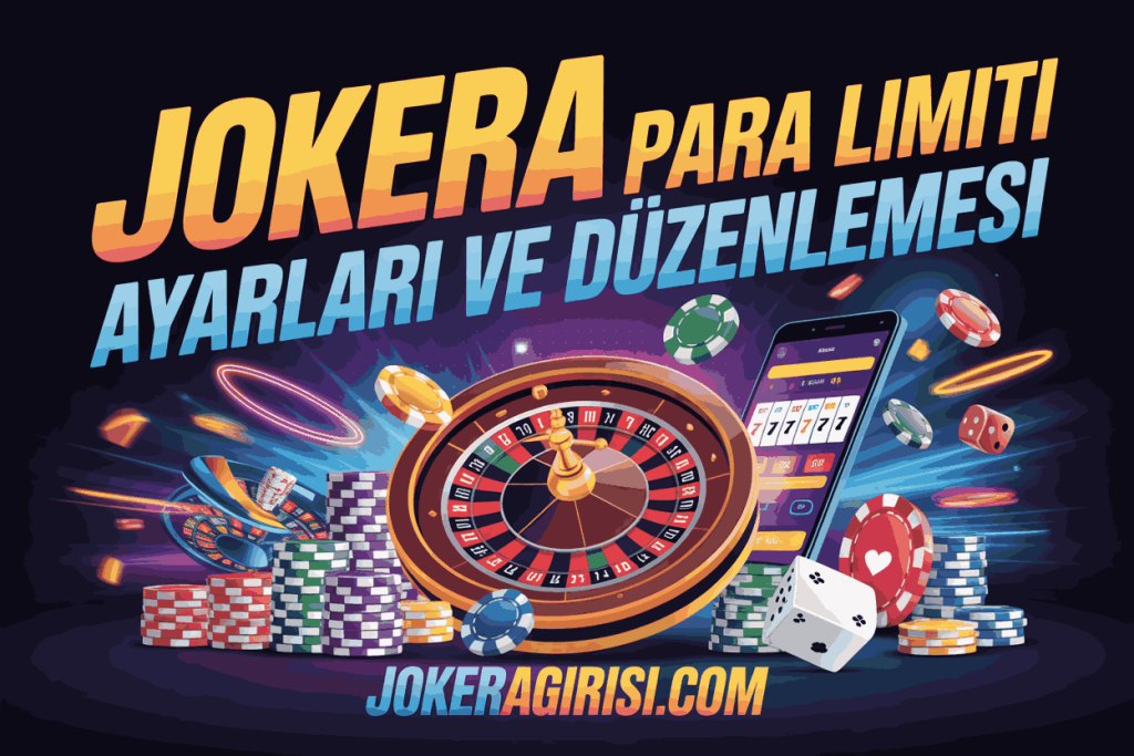 jokera para limiti ayarlari ve duzenlemesi