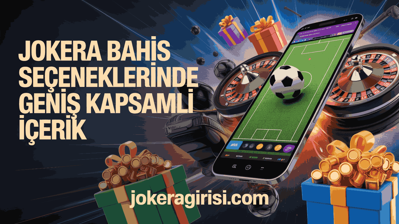 Jokera Bahis Seçeneklerinde Geniş Kapsamlı İçerik