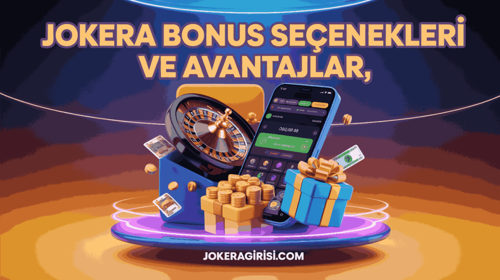 jokera bonus secenekleri ve avantajlar