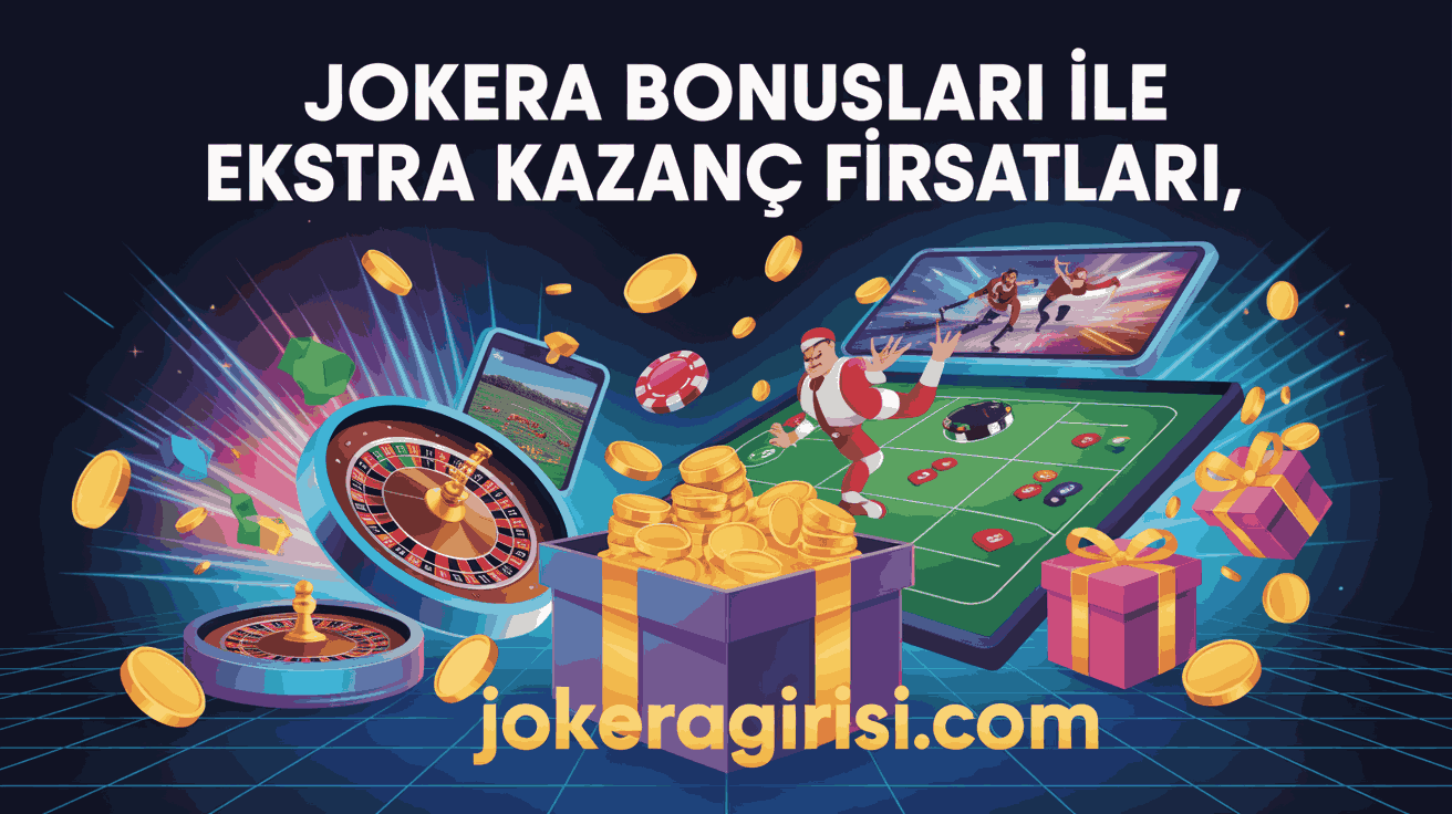 Jokera Bonusları ile Ekstra Kazanç Fırsatları