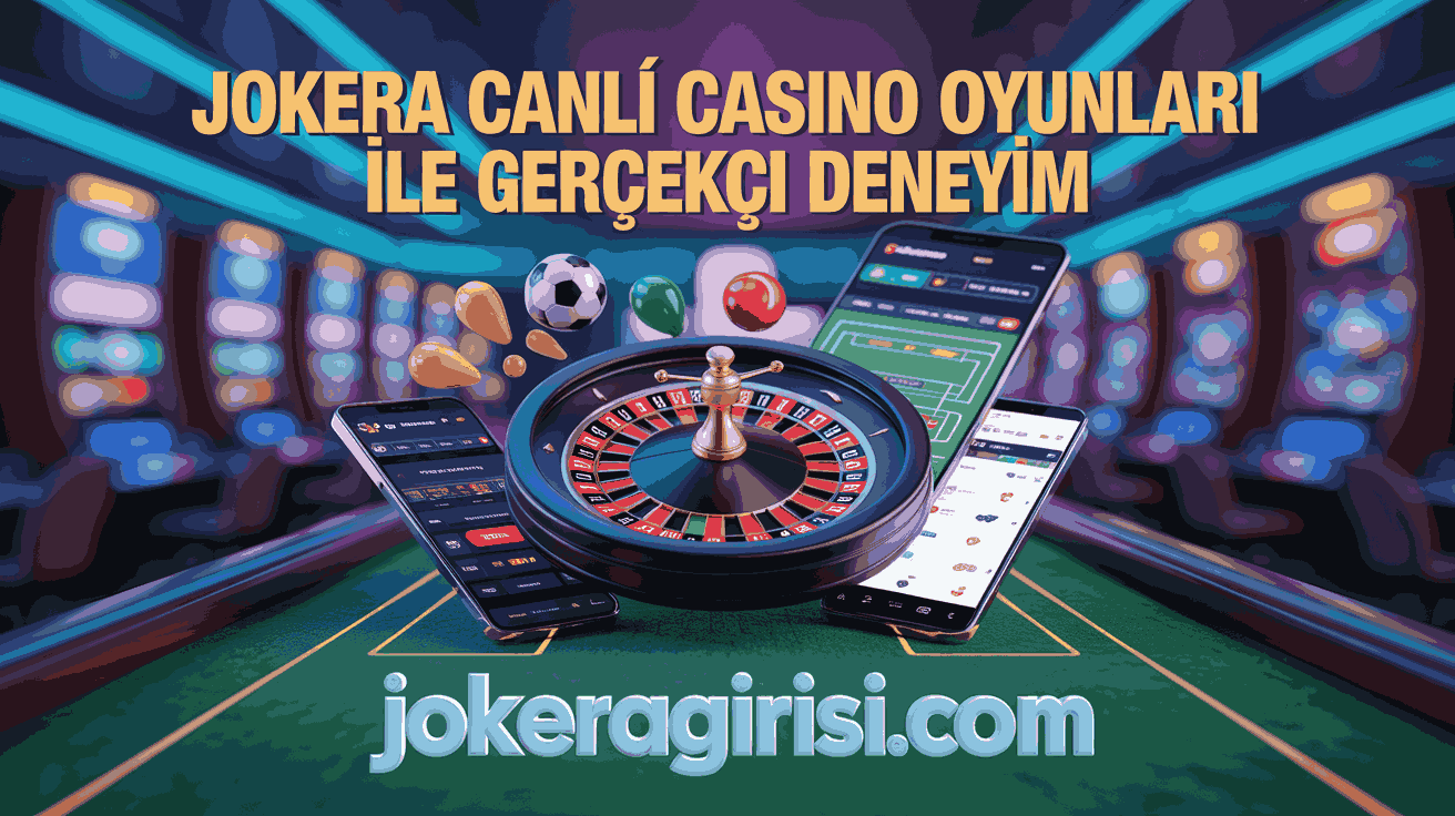 Jokera Canlı Casino Oyunları ile Gerçekçi Deneyim
