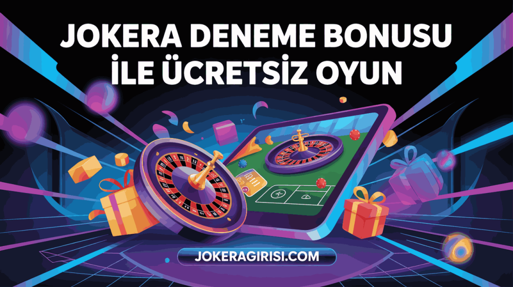 jokera deneme bonusu ile ucretsiz oyun