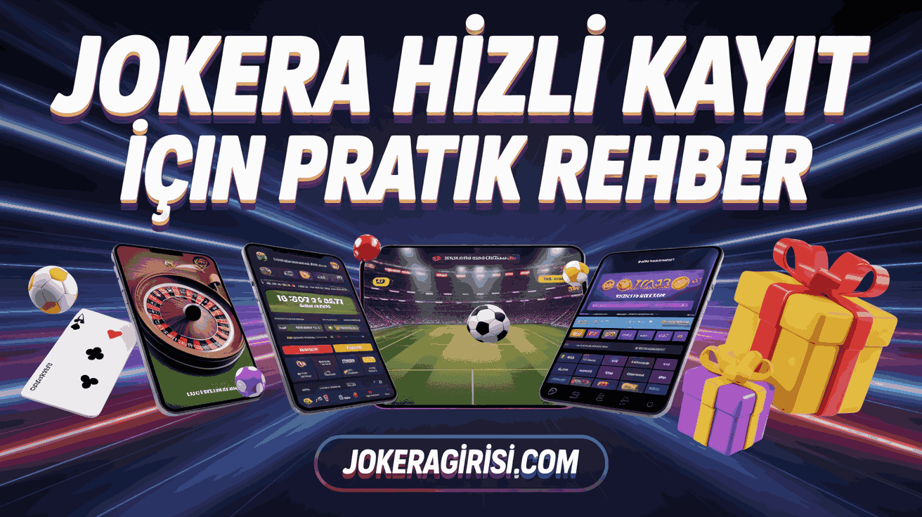 Jokera Hızlı Kayıt İçin Pratik Rehber