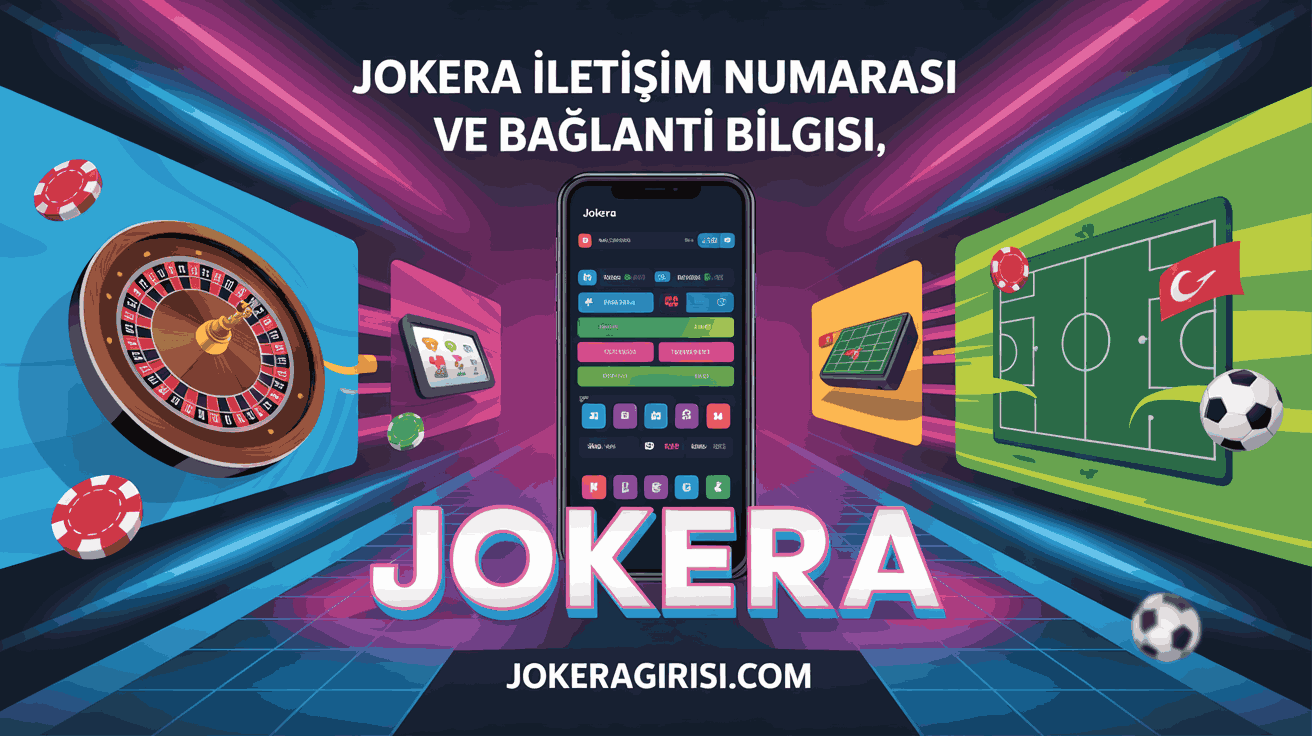 Jokera İletişim Numarası ve Bağlantı Bilgisi