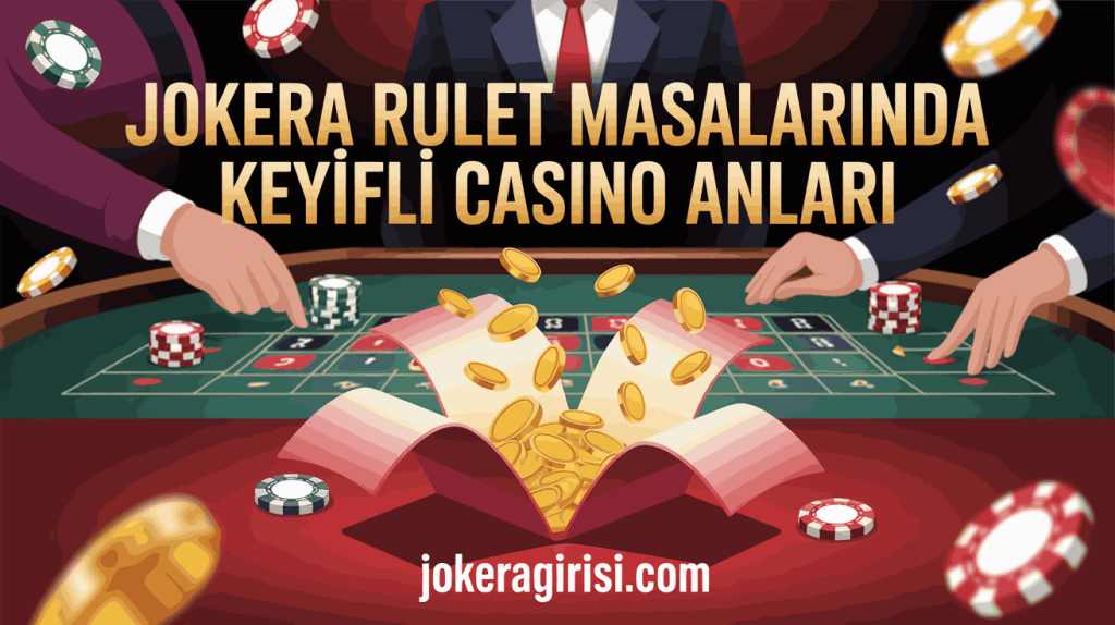 jokera rulet masalarinda keyifli casino anlari