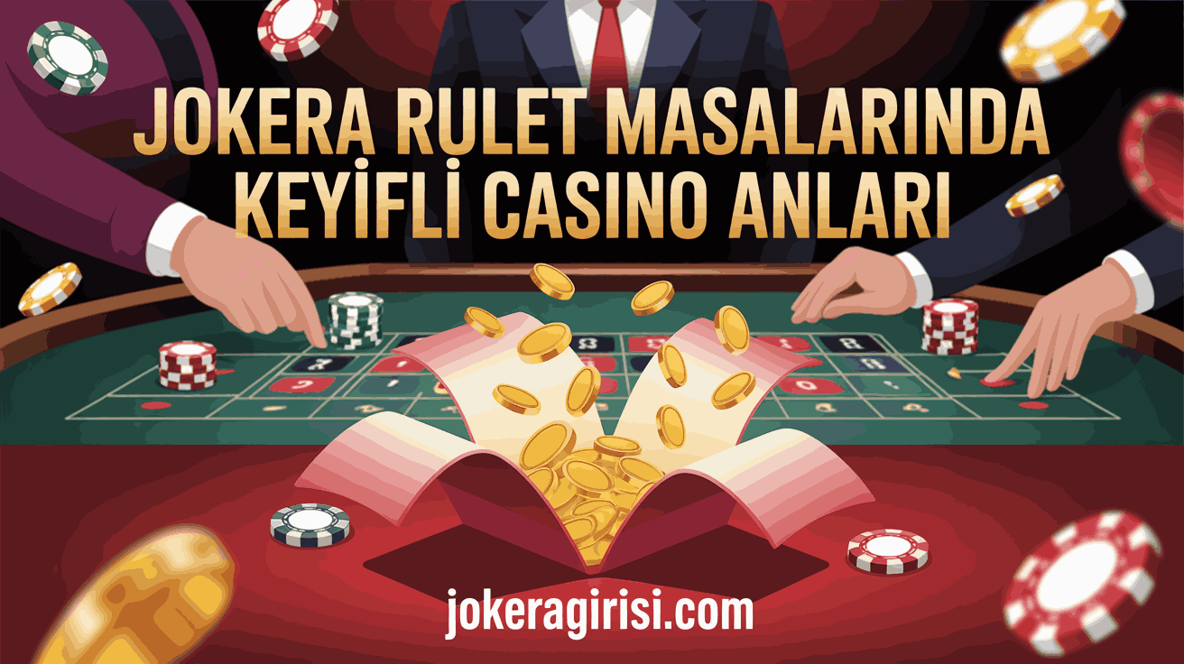 Jokera Rulet Masalarında Keyifli Casino Anları