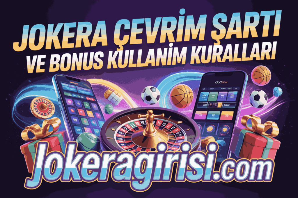 jokera cevrim sarti ve bonus kullanim kurallari