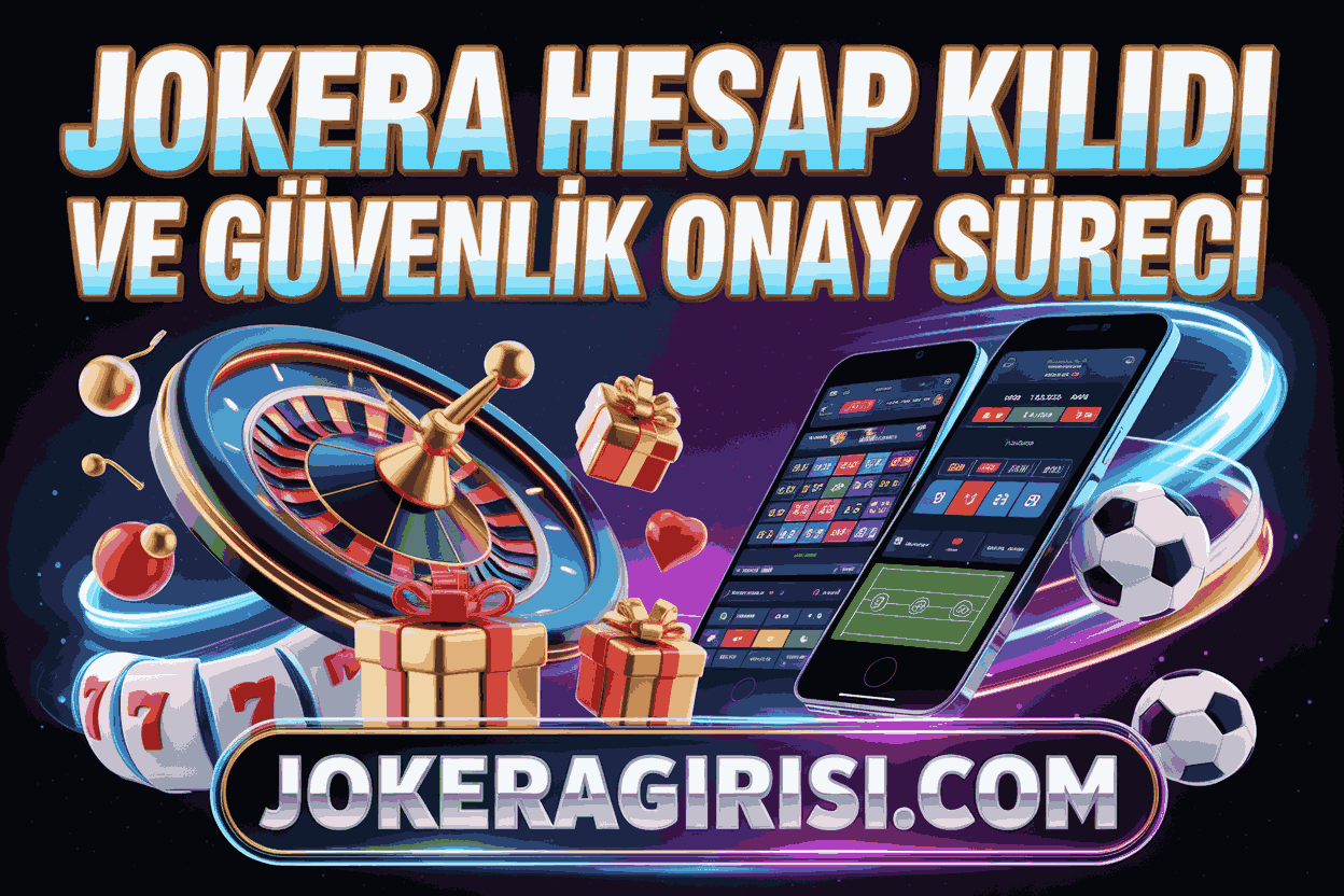 Jokera Hesap Kilidi ve Güvenlik Onay Süreci