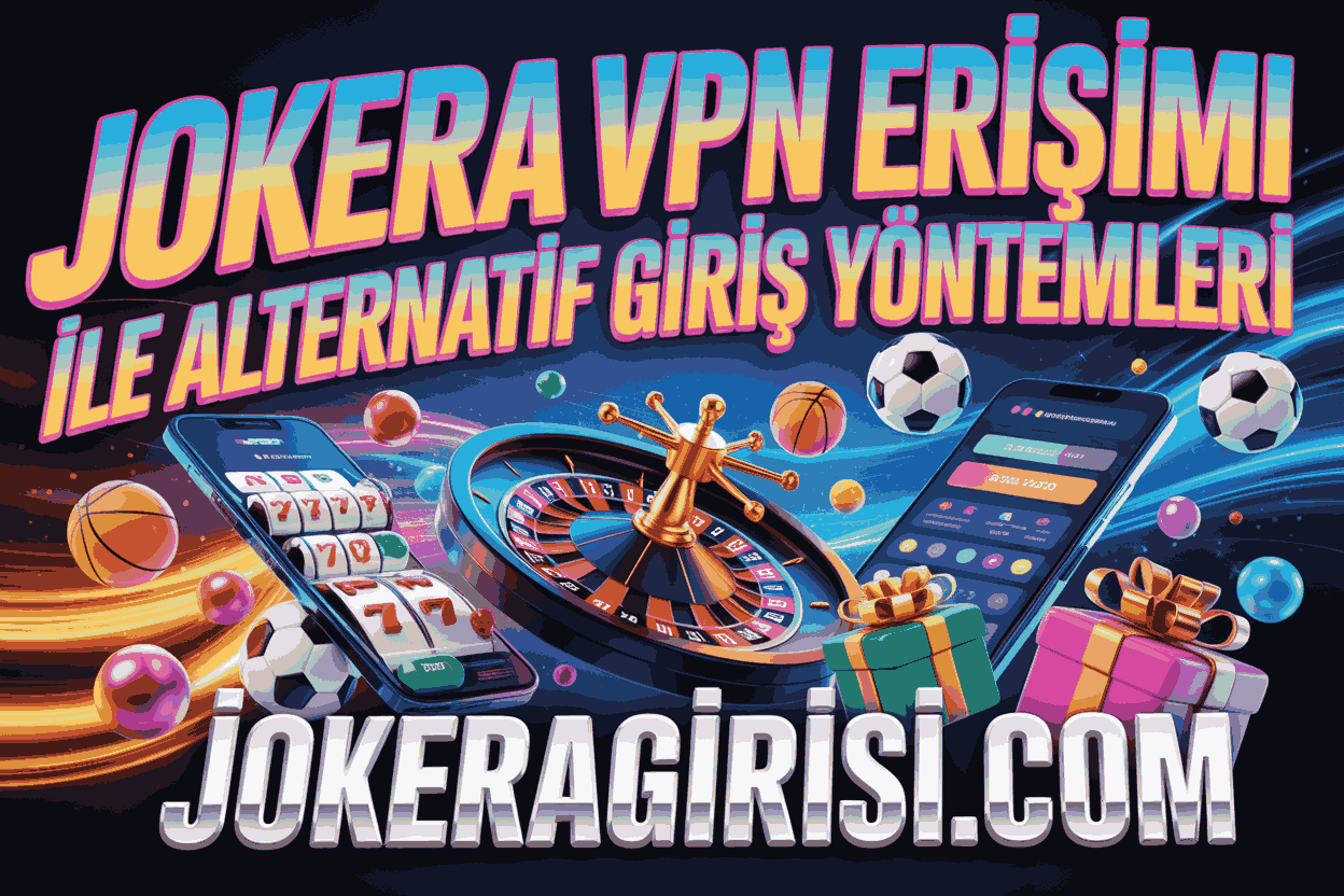 Jokera VPN Erişimi ile Alternatif Giriş Yöntemleri