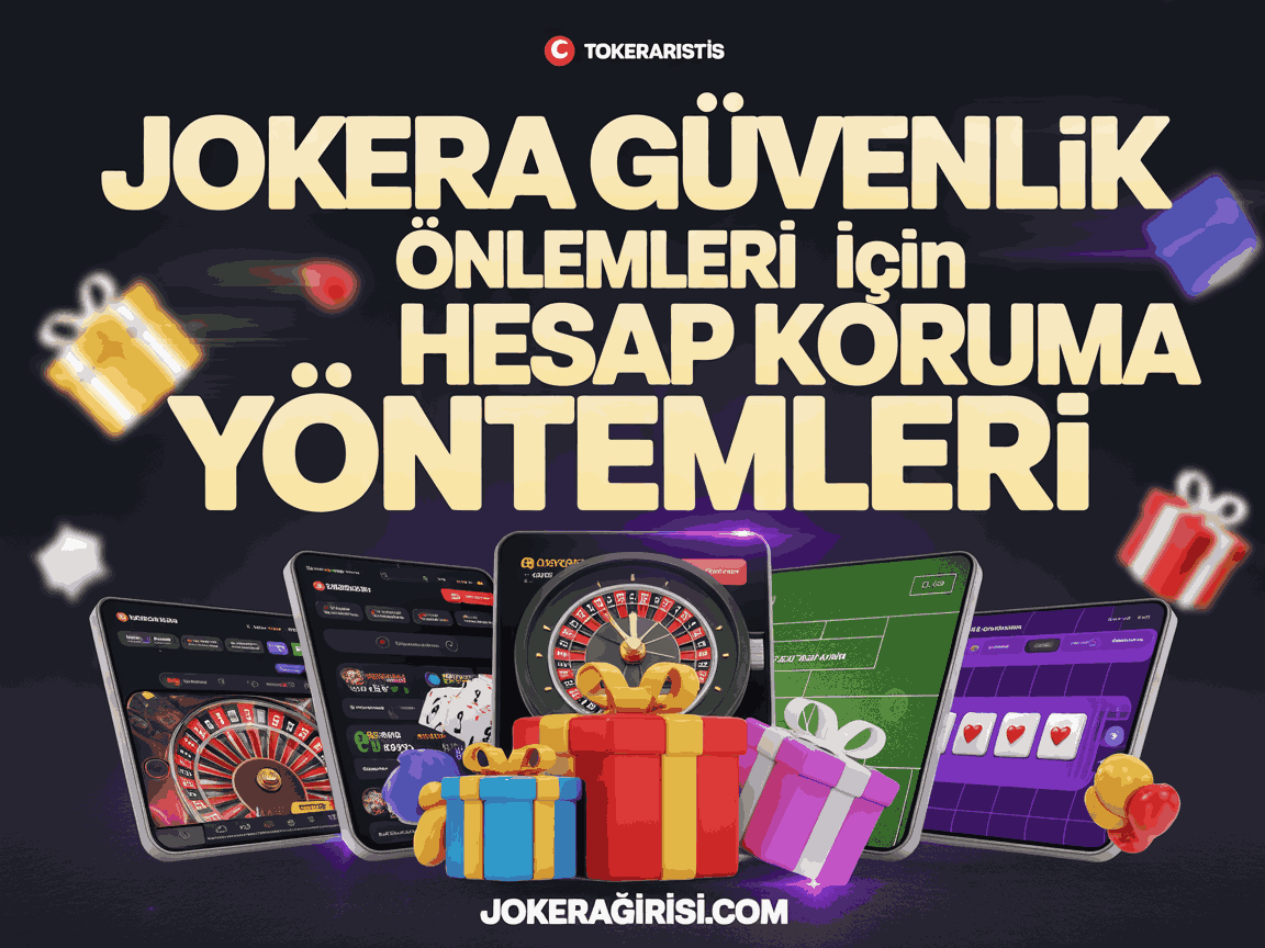 Jokera Güvenlik Önlemleri İçin Hesap Koruma Yöntemleri