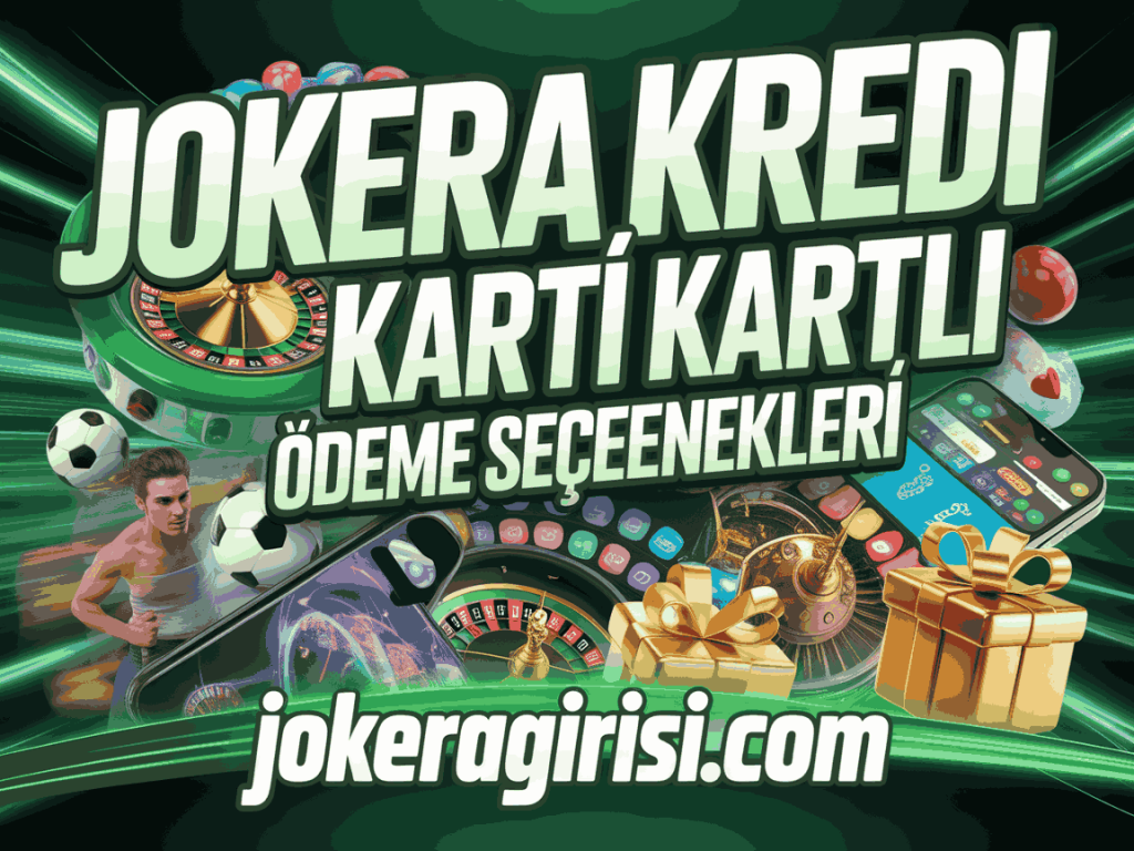 jokera kredi karti kartli odeme secenekleri