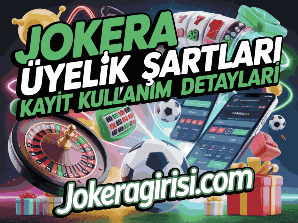 jokera uyelik sartlari kayit kullanim detaylari