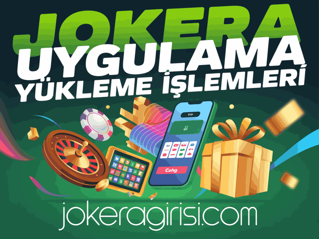 jokera uygulama yukleme islemleri