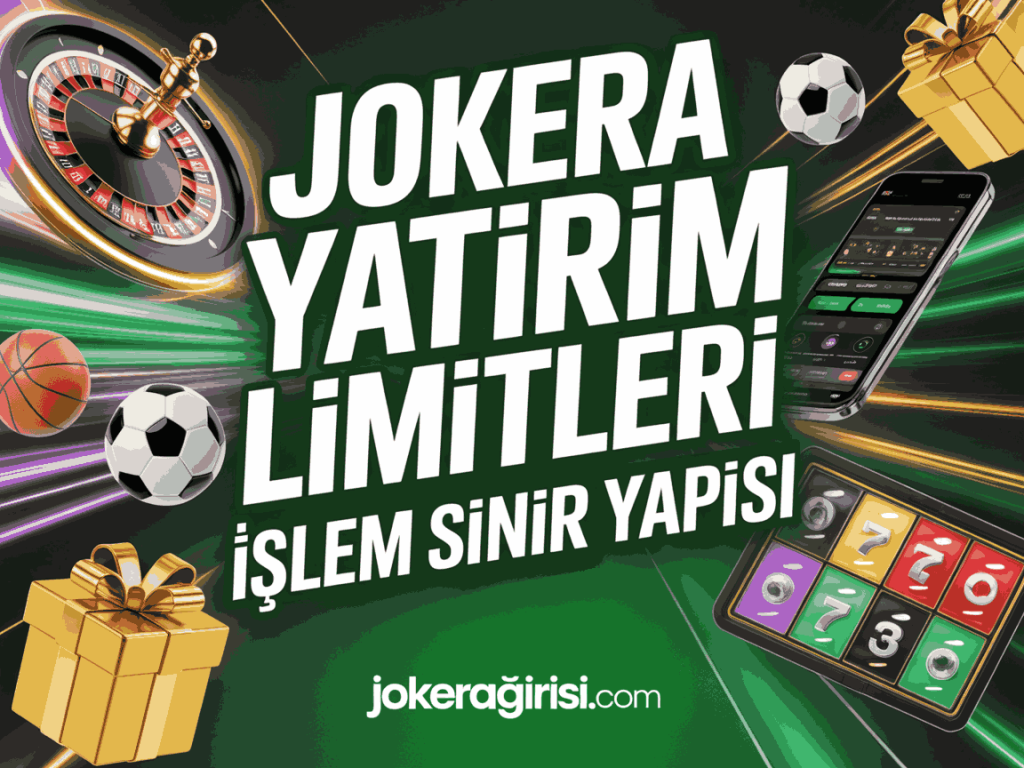 jokera yatirim limitleri islem sinir yapisi