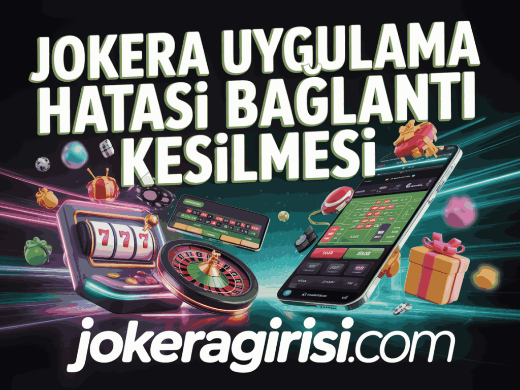 jokera uygulama hatasi baglanti kesilmesi